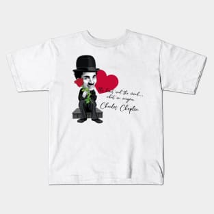 Corazón de Chaplin Kids T-Shirt